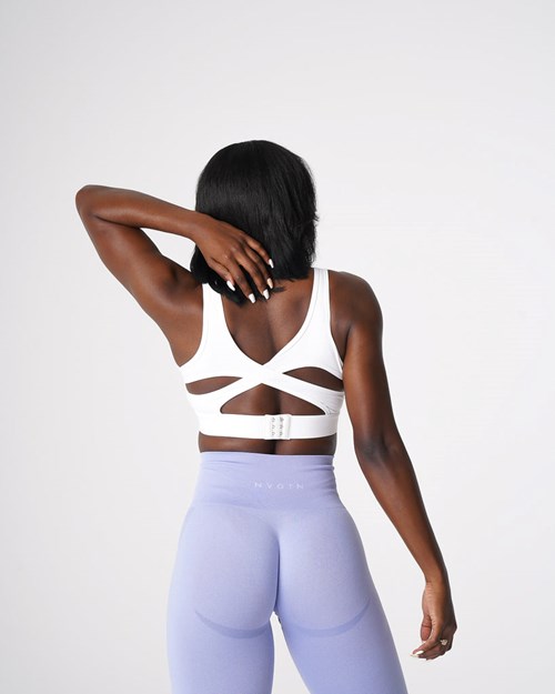 NVGTN Allure Bra Biele | ZFU-950843