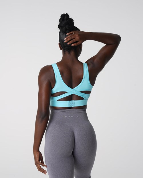 NVGTN Allure Bra Modre | YIQ-675031