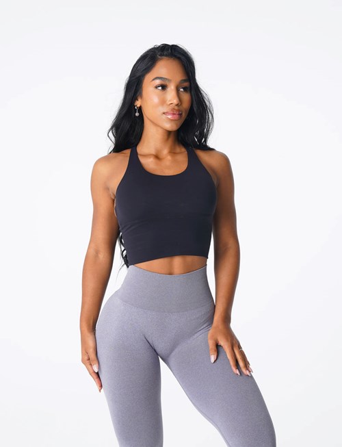 NVGTN Matrix Bra Top Čierne | OZQ-017685